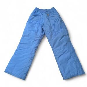 L.L. Bean Blue and Yellow Ski Pants Kids Large 14-16